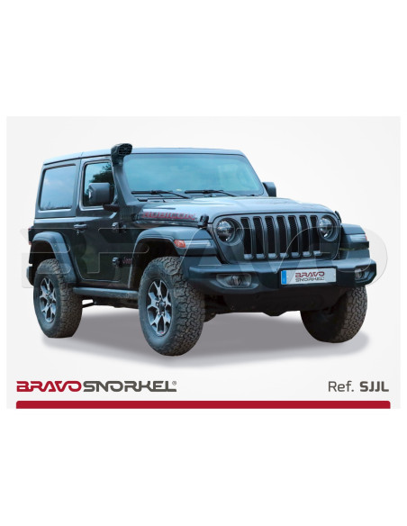 BRAVO SNORKEL JEEP WRANGLER JL (2017 - )