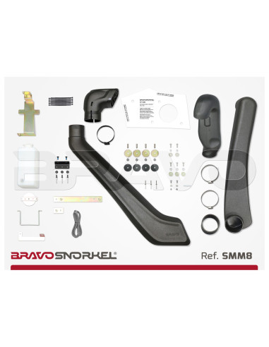 BRAVO SNORKEL MITSUBISHI PAJERO V80 / V90 (2007 - )