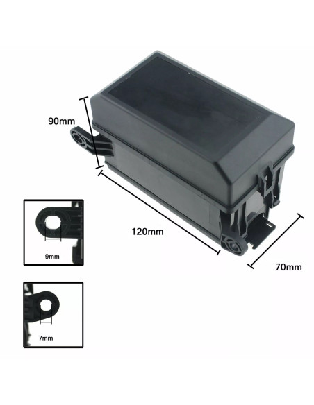 Škatla z releji in varovalkami