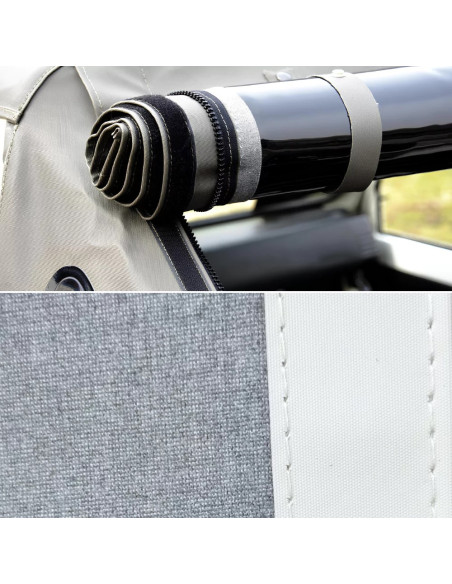 Platnena streha Suzuki SJ/Samurai Fastback zatemnjena stekla