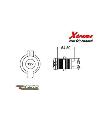 Vgradna vtičnica 12V/24V