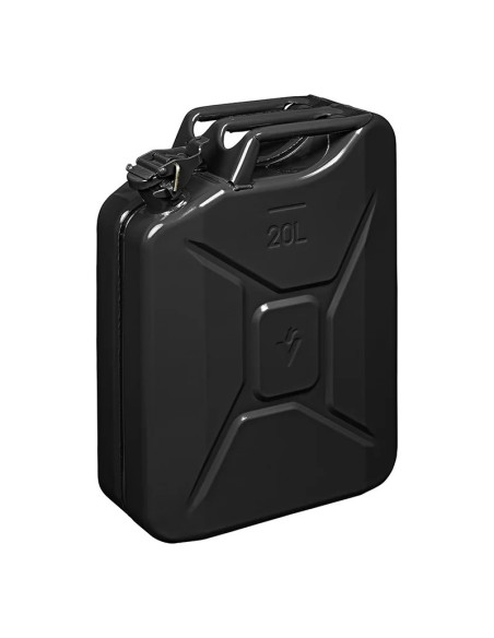 Kovinska kanta za gorivo 20L črna