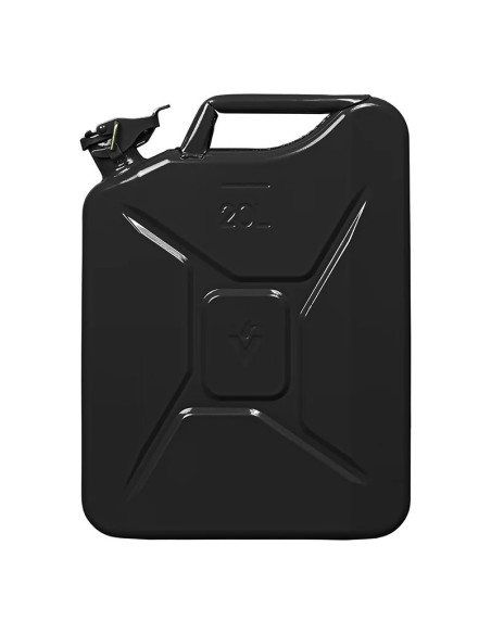 Kovinska kanta za gorivo 20L črna