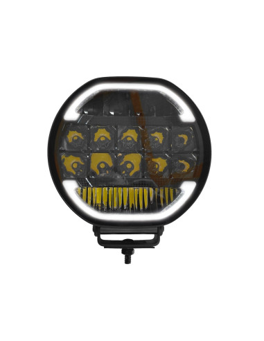 Daljinka LED ø220x80mm 180W 10-32V z belo pozicijo