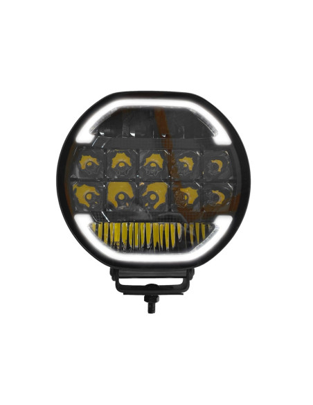 Daljinka LED ø178x70mm 90W 10-32V z belo pozicijo