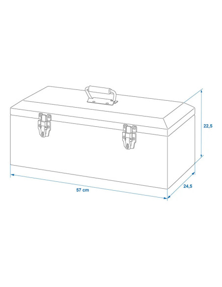 Zaboj Alu Box 570x245x220mm