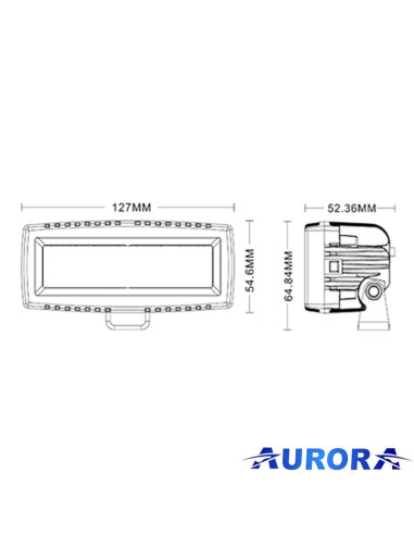 Aurora LED Scene Light 4180lm - 120°