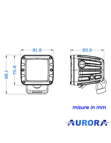 Aurora LED Scene Light 3200lm 120°
