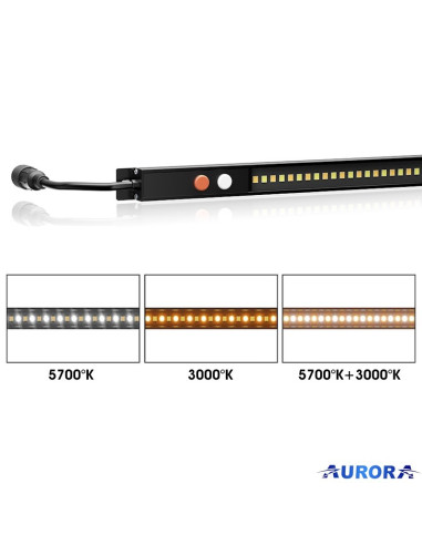 Zunanja LED svetlobna letev z več načini...