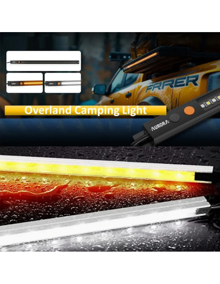 Zunanja LED svetlobna letev z več načini osvetlitve